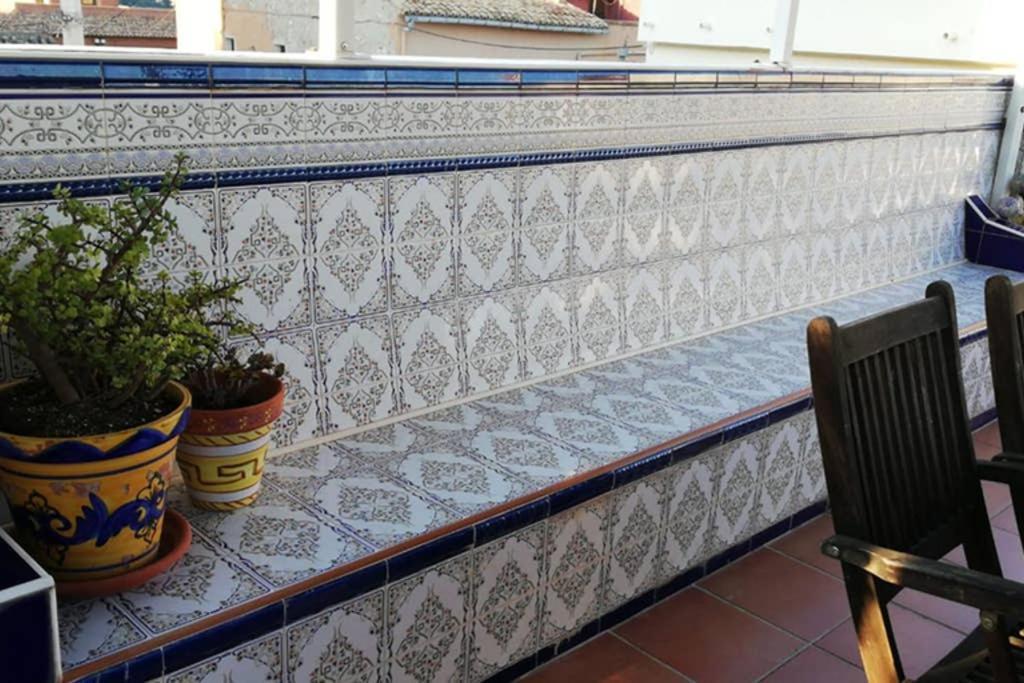 Casa Con Terraza/Confortable House With Terrace Aigues Bagian luar foto